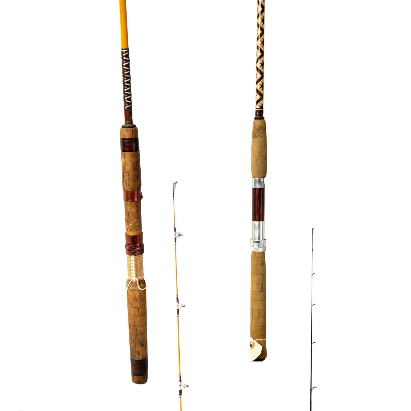 Pair of Vintage Lamiglas Freshwater Spinning Rods 6-6.5 Ft.