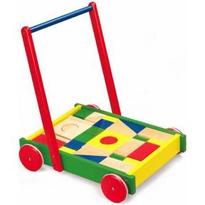 Viga Baby Walker with Building Blocks- handle missing