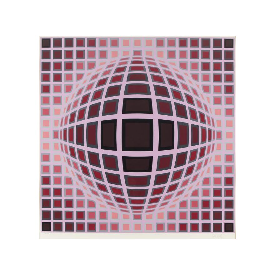 Victor Vasarely | Bez tytułu