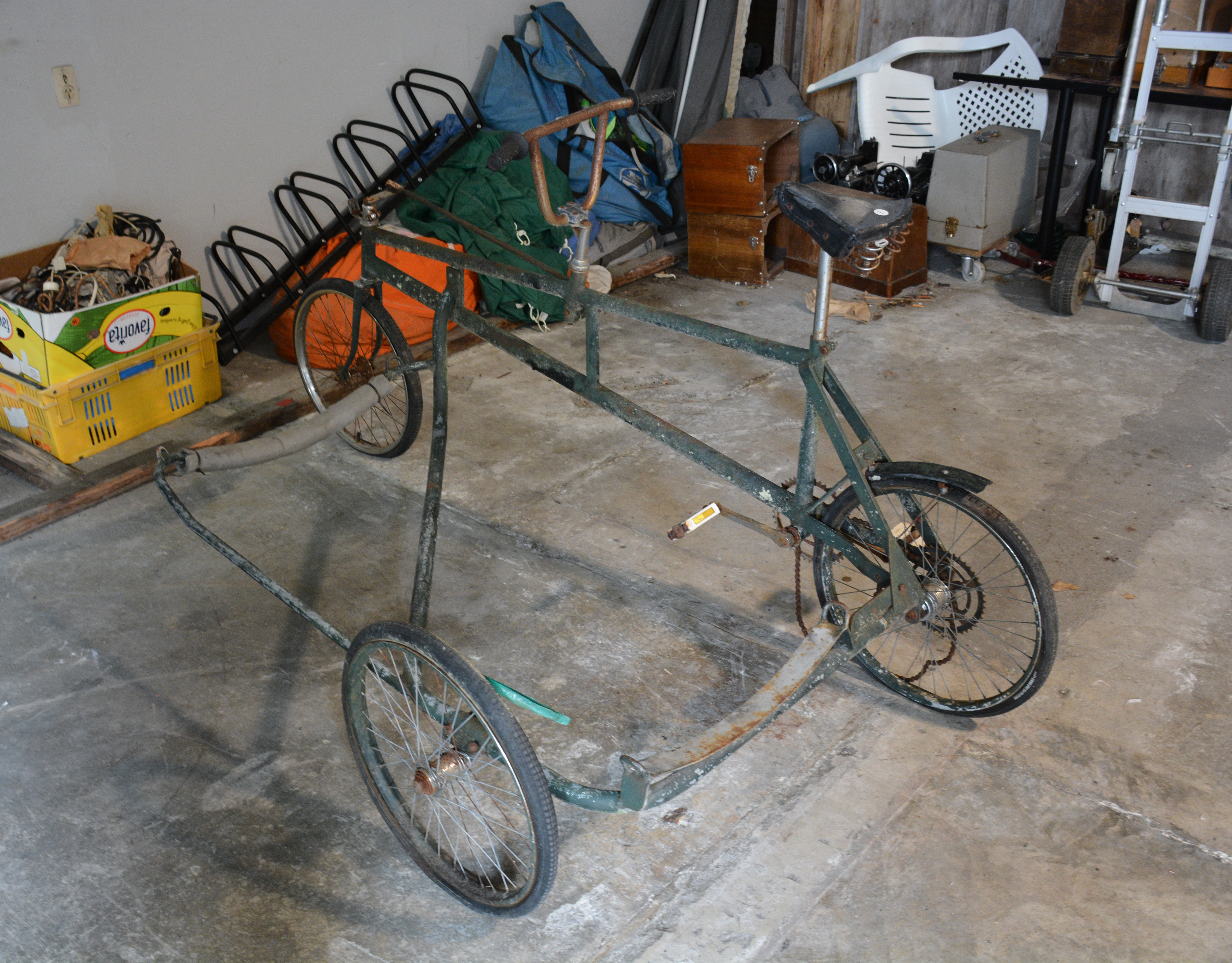 Vintage Kayak Carrying Bicycle — NZ auction result