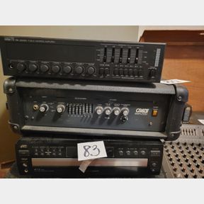 Crate BXH-2200 Equalizer and Master Control Box