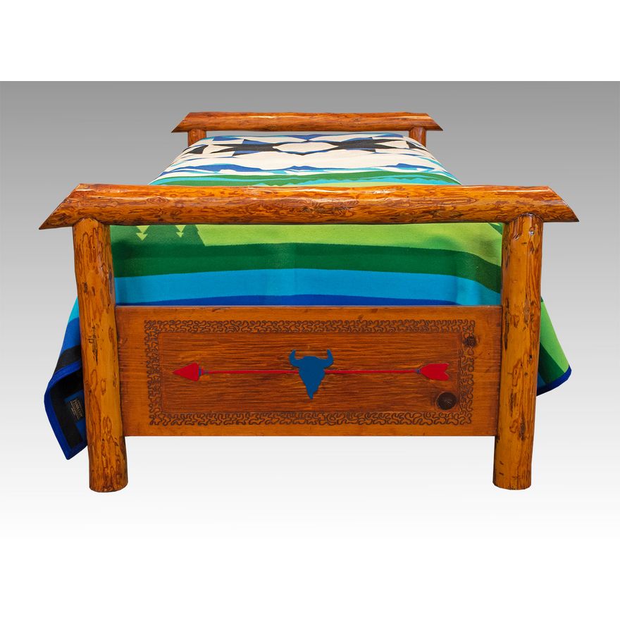 Thomas Molesworth (1890–1977), Daybed with Routed Arrows and Buffalo