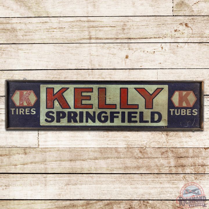 Kelly Springfield Tires & Tubes Smaltz SST Sign