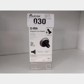 SBS CAR PHONE HOLDER WITH AIR VENT CLIP AND MAGNETIC MOUNT