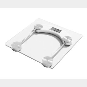 CASA - Electronic Bathroom Body Weight Glass Scale - Square Edge -- 51743/1398 AS B1 (S2)