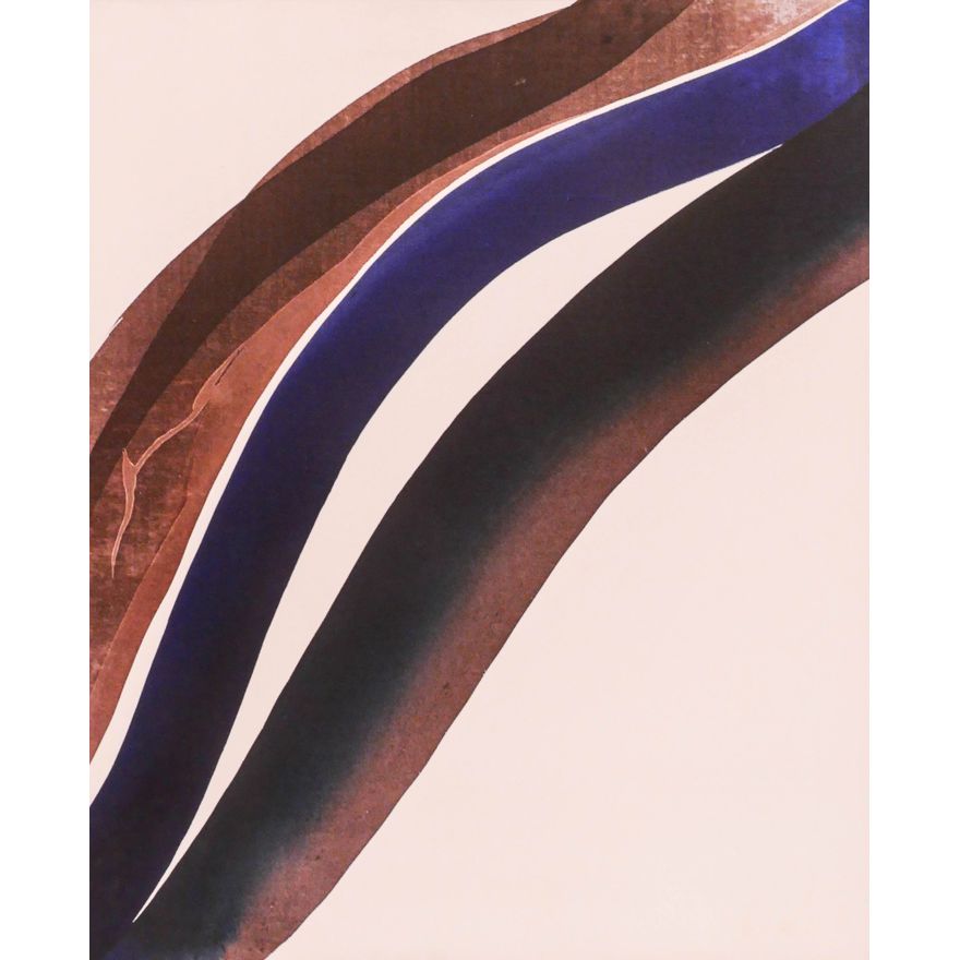 Paul Jenkins ''Phenomena Two Lights White'' 1963 Oil