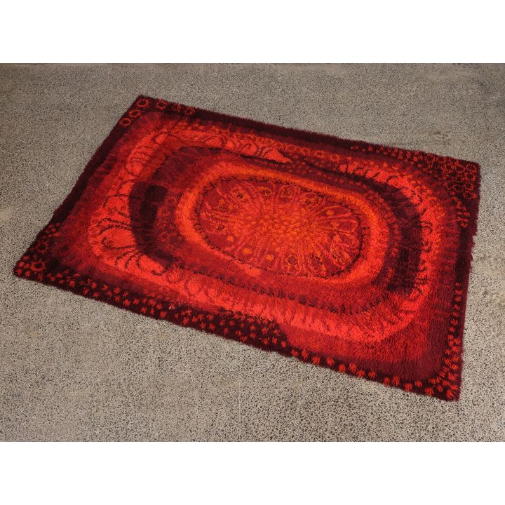 An original 1960s Danish floor rug