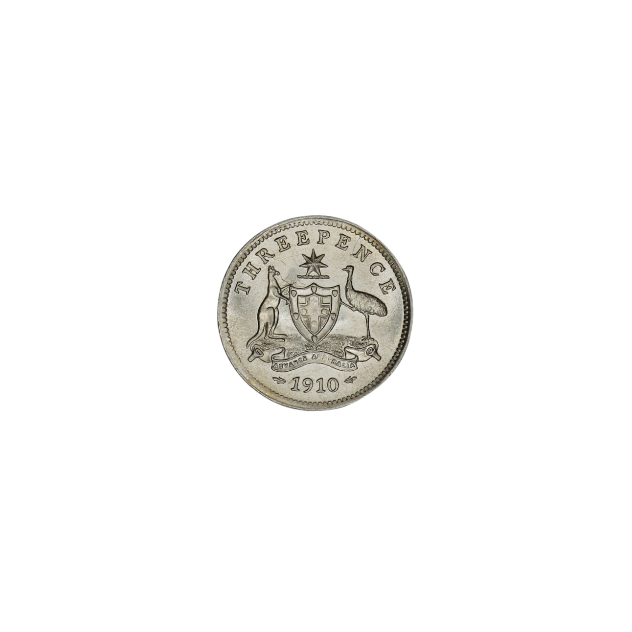 947. · Edward VII, Threepence, 1910, CHU
