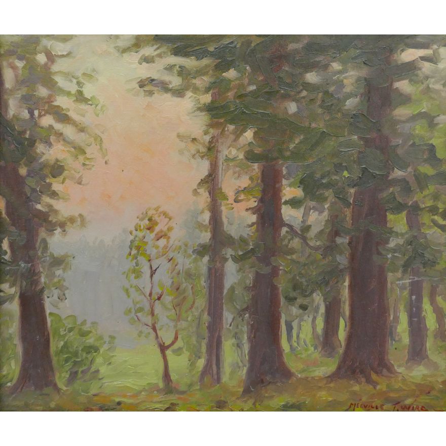 Melville Wire ''Dawn'' (Landscape) Oil