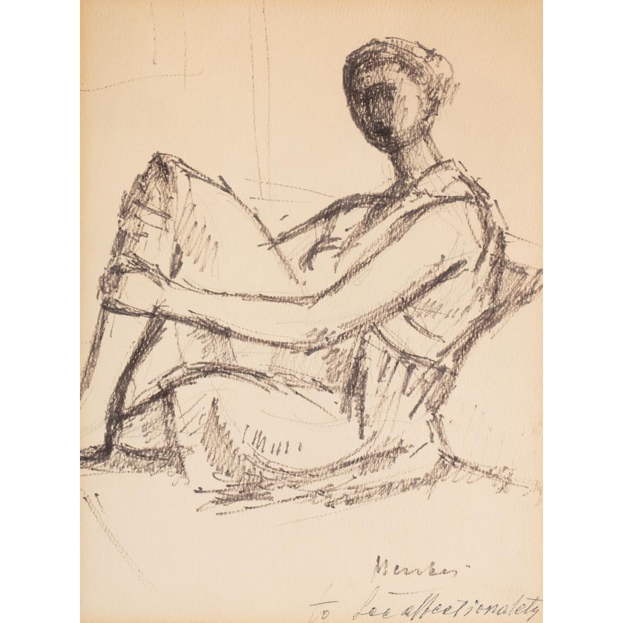 Zygmunt Menkes | Siedząca