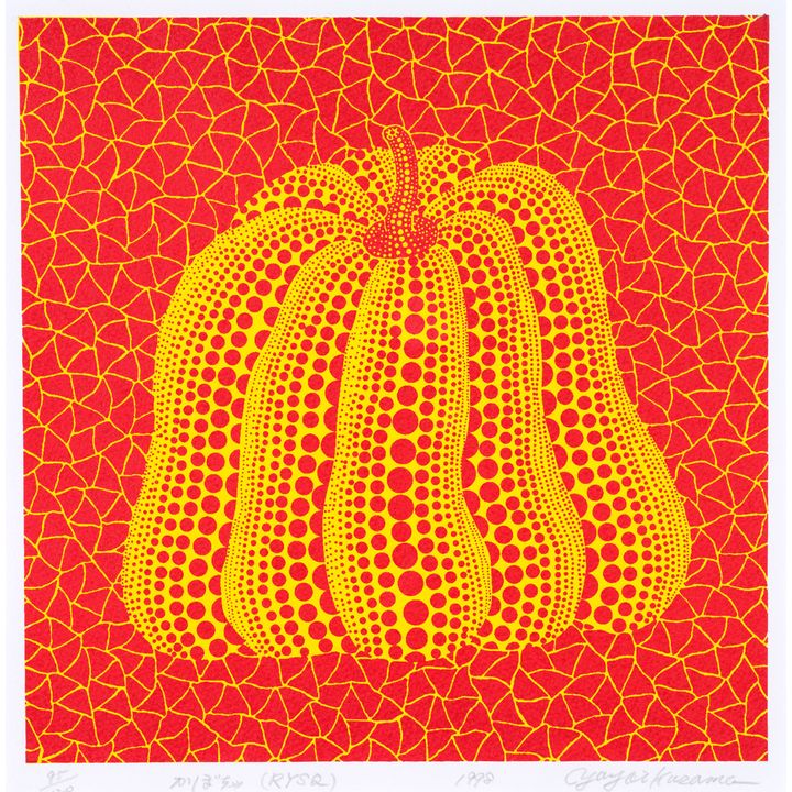 Yayoi Kusama 'Yellow Pumpkin'
