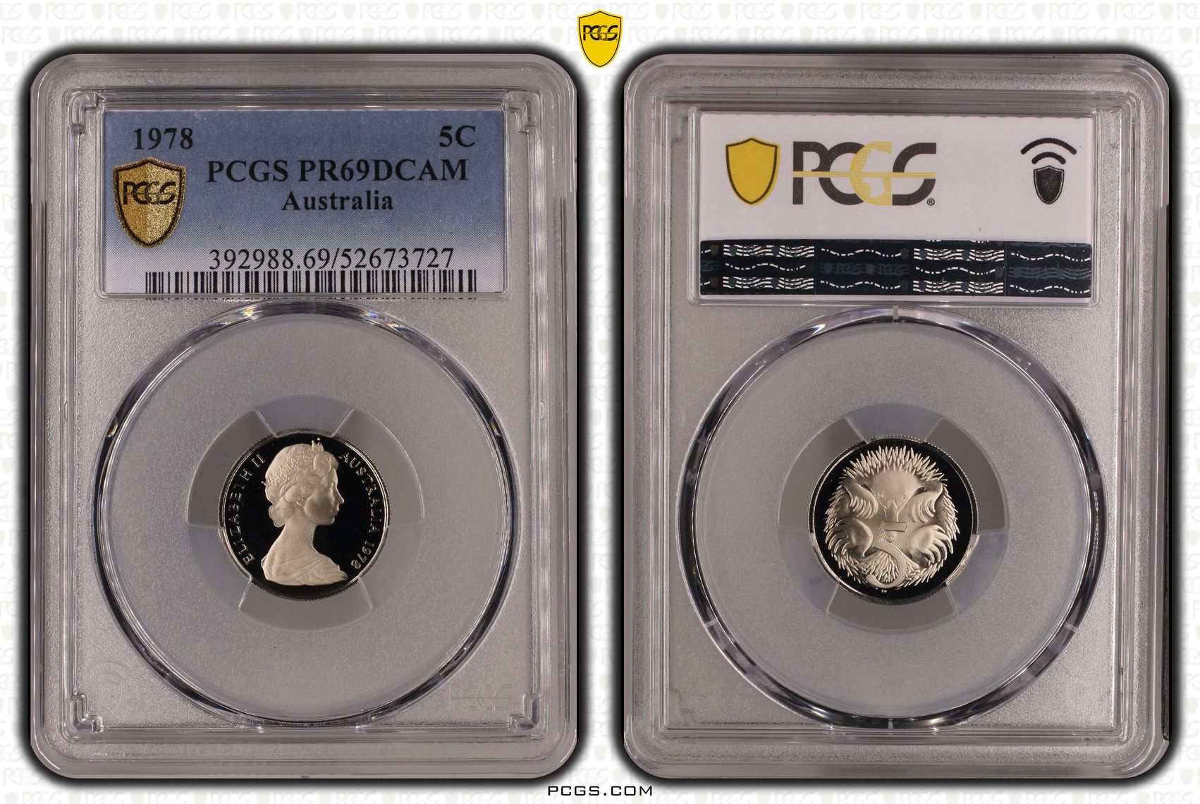 Five Cent, 1978, PCGS PR69DCAM