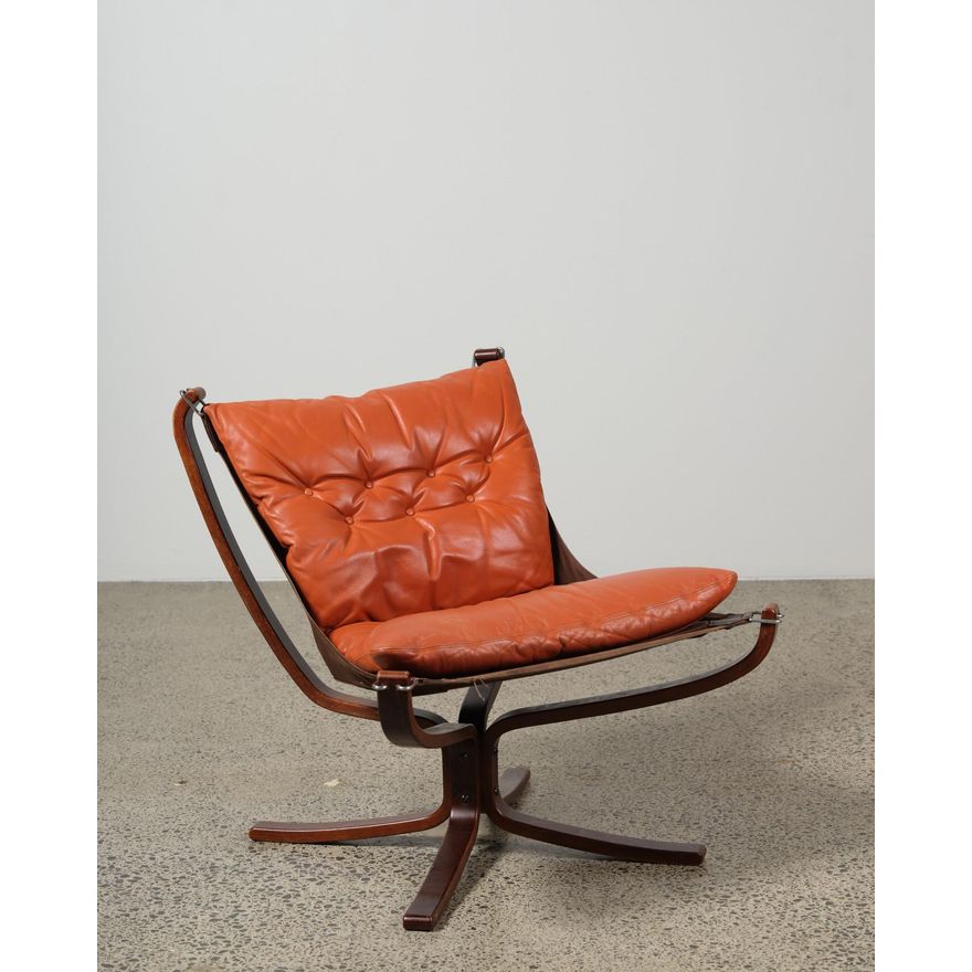 Sigurd Resell (Norway, 1920-2010) for Vatne Mobler of Norway - ‘Falcon’ chair, circa 1970