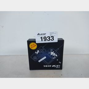 GAME CONSOLE 400 IN 1 HANDHELD 2 PLAYER - BLUE - FAULTY