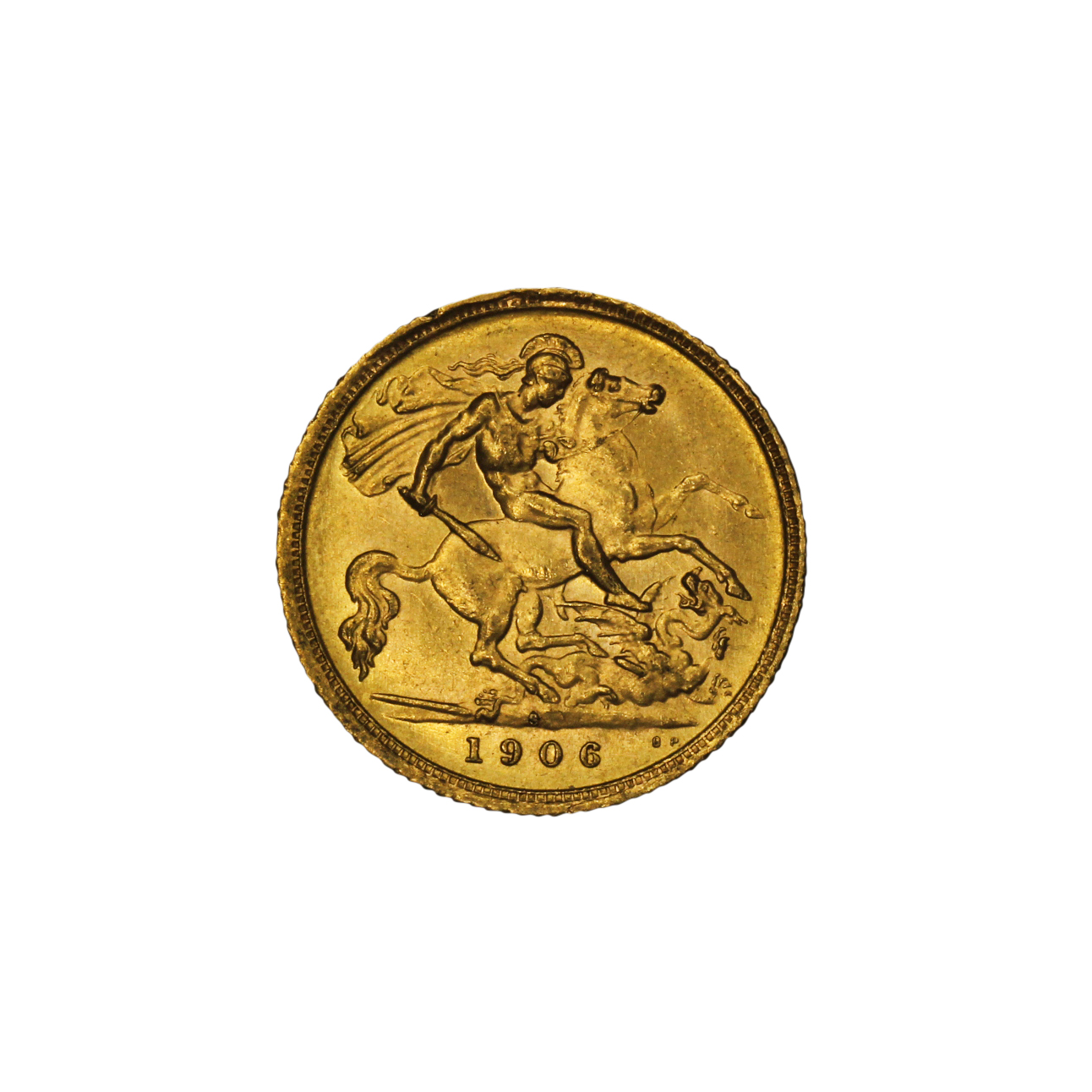 1226. · Edward VII, Half Sovereign, 1906-S, EF