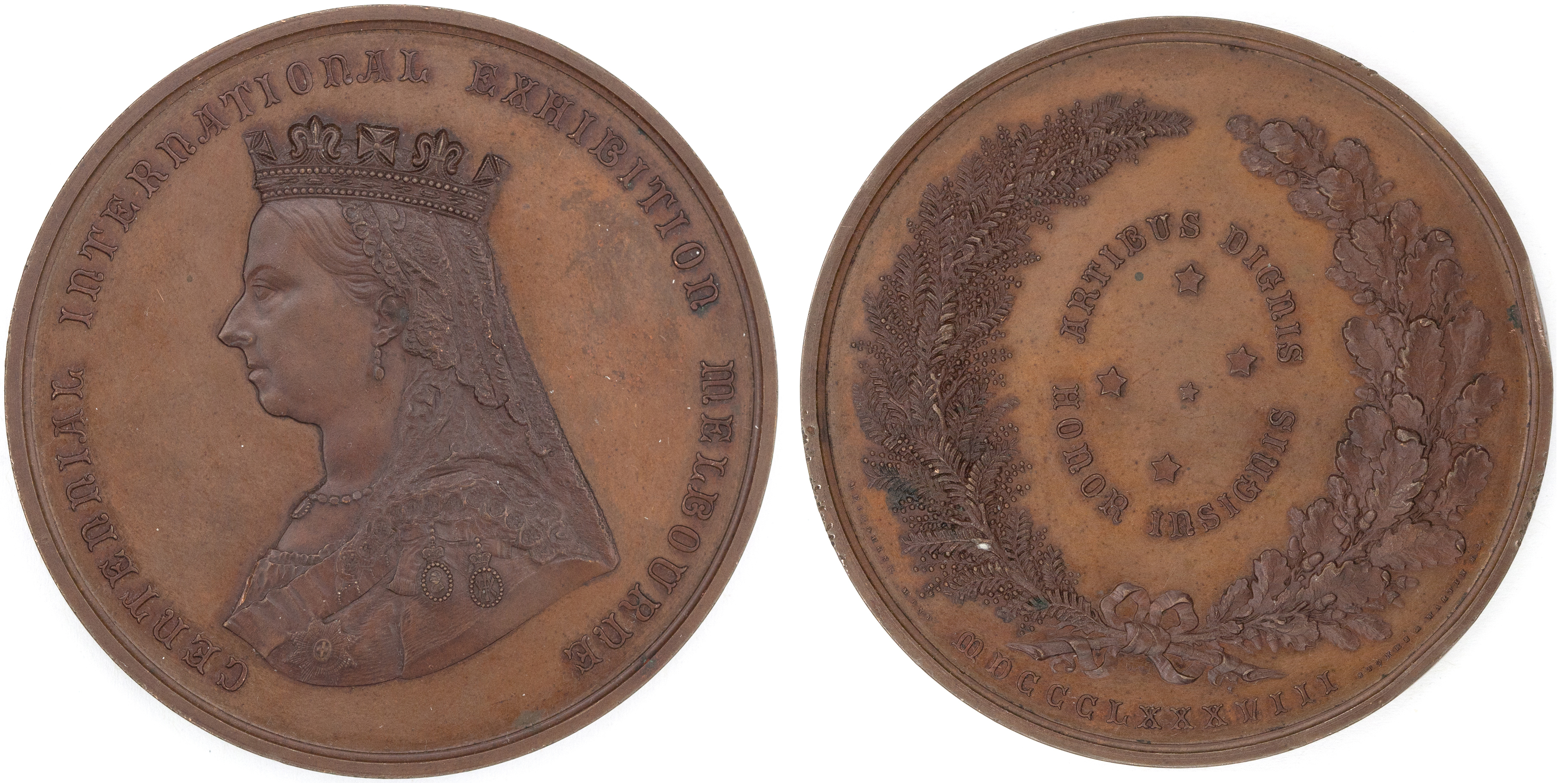 Victoria, Melbourne Centennial International Exhibition, UNC