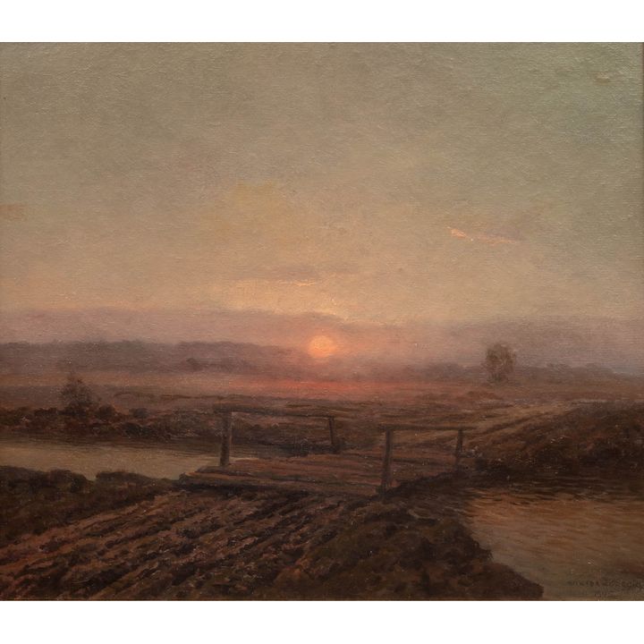 Wiktor Korecki | Zachód słońca, 1945 r.