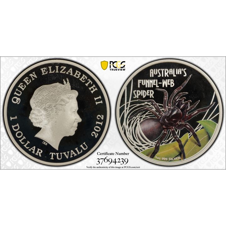 Elizabeth II, One Dollar, 2012 PR68DCAM