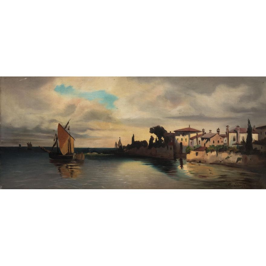 MN | Przy brzegu, 1892 r.