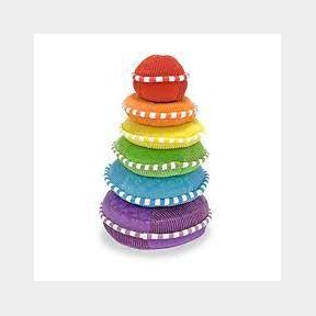 Melissa & Doug Rainbow Stacker Plush | DR 51499/11609 B8 (S1)