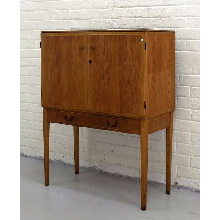 RETRO SWEDISH BAR CABINET, designer Carl-Axel Acking for Nordiska Kompaniet