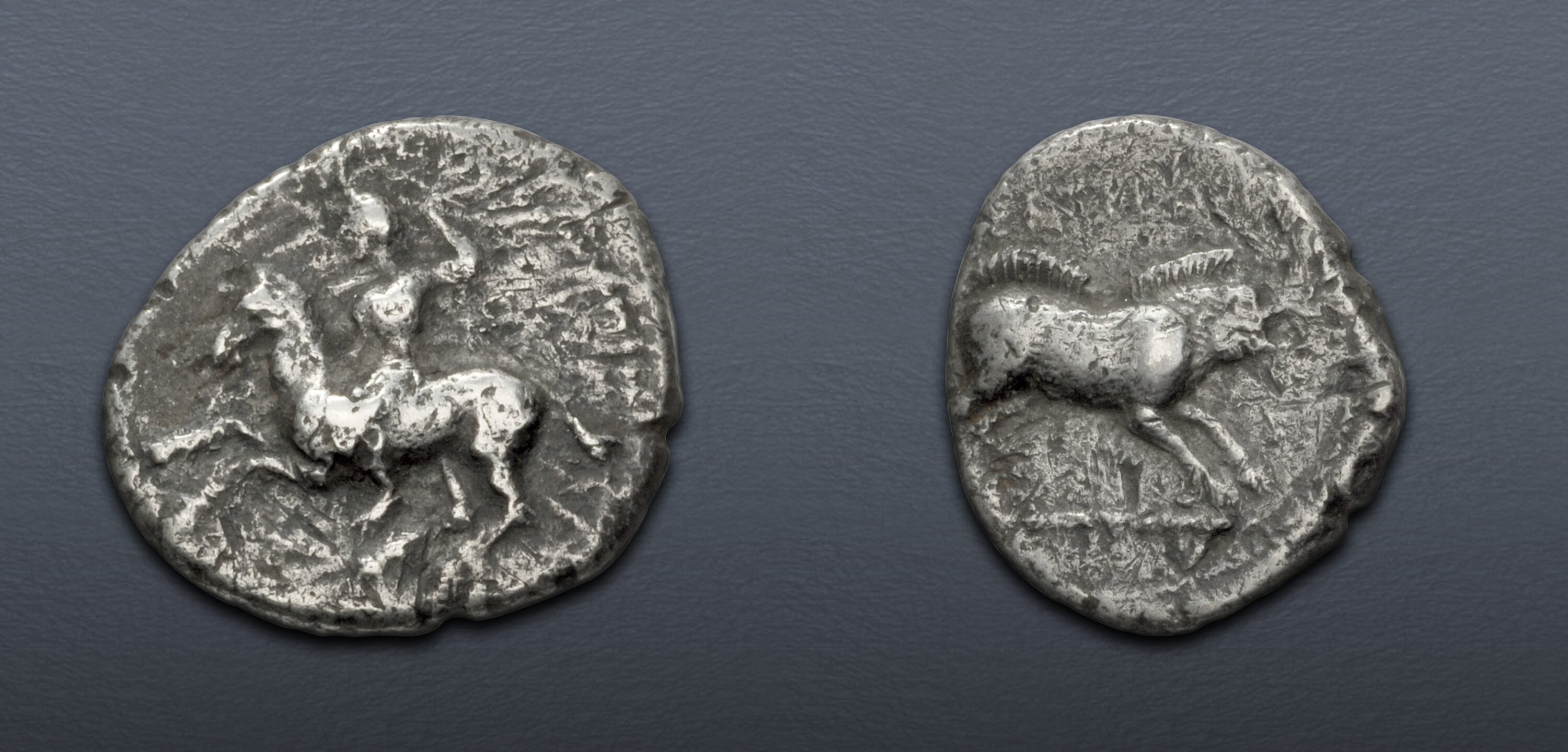 PAMPHYLIA, Aspendos. Circa 420-360 BC. AR Drachm (19.5mm, 5.20 g, 4h ...