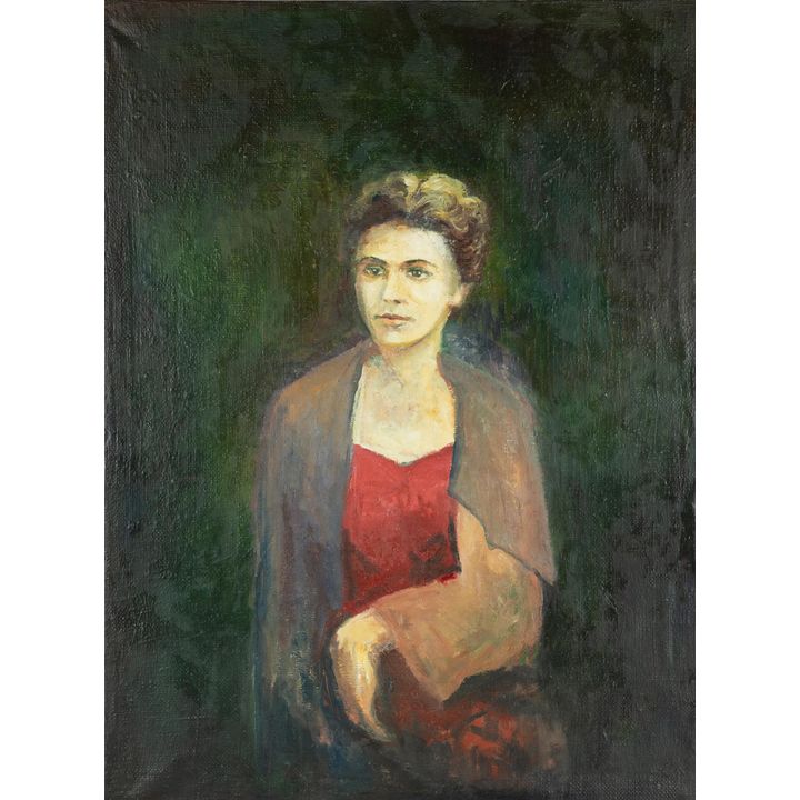 Roman Opałka | Portret kobiety, 1958 r.