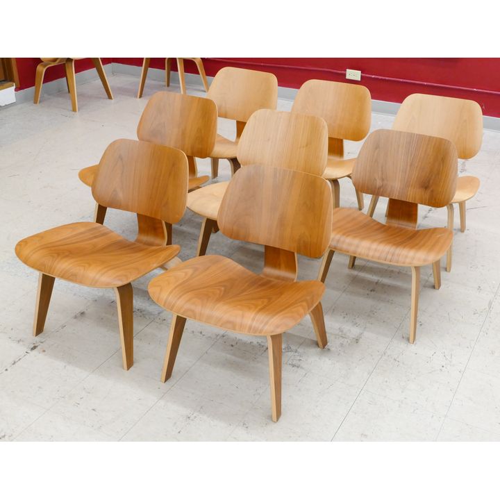 Set 8 Eames Herman Miller LCW Chairs