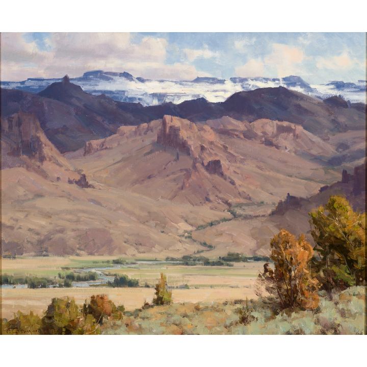 Clyde Aspevig (1951- ), View from Jim Mountain, Cody