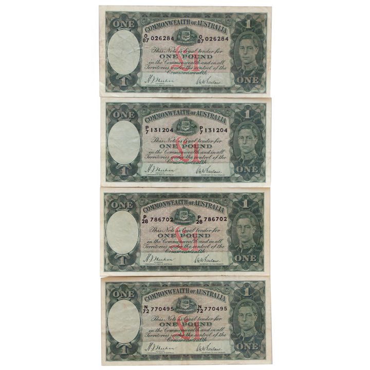 Accumulation, Sheehan/MacFarlane, One Pound, 1938, VF