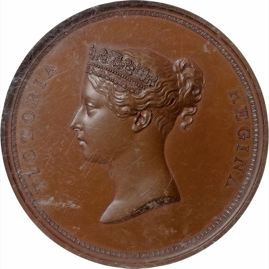 英国-GB. bronze. 1837. Medal. NGC MS65BN. 未使用. UNC 