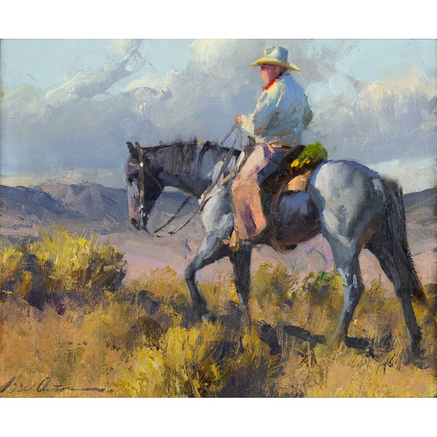Bill Anton (1957- ), The Blue Roan, 2009