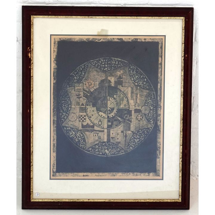 FRAMED LITHOGRAPH, 19/50