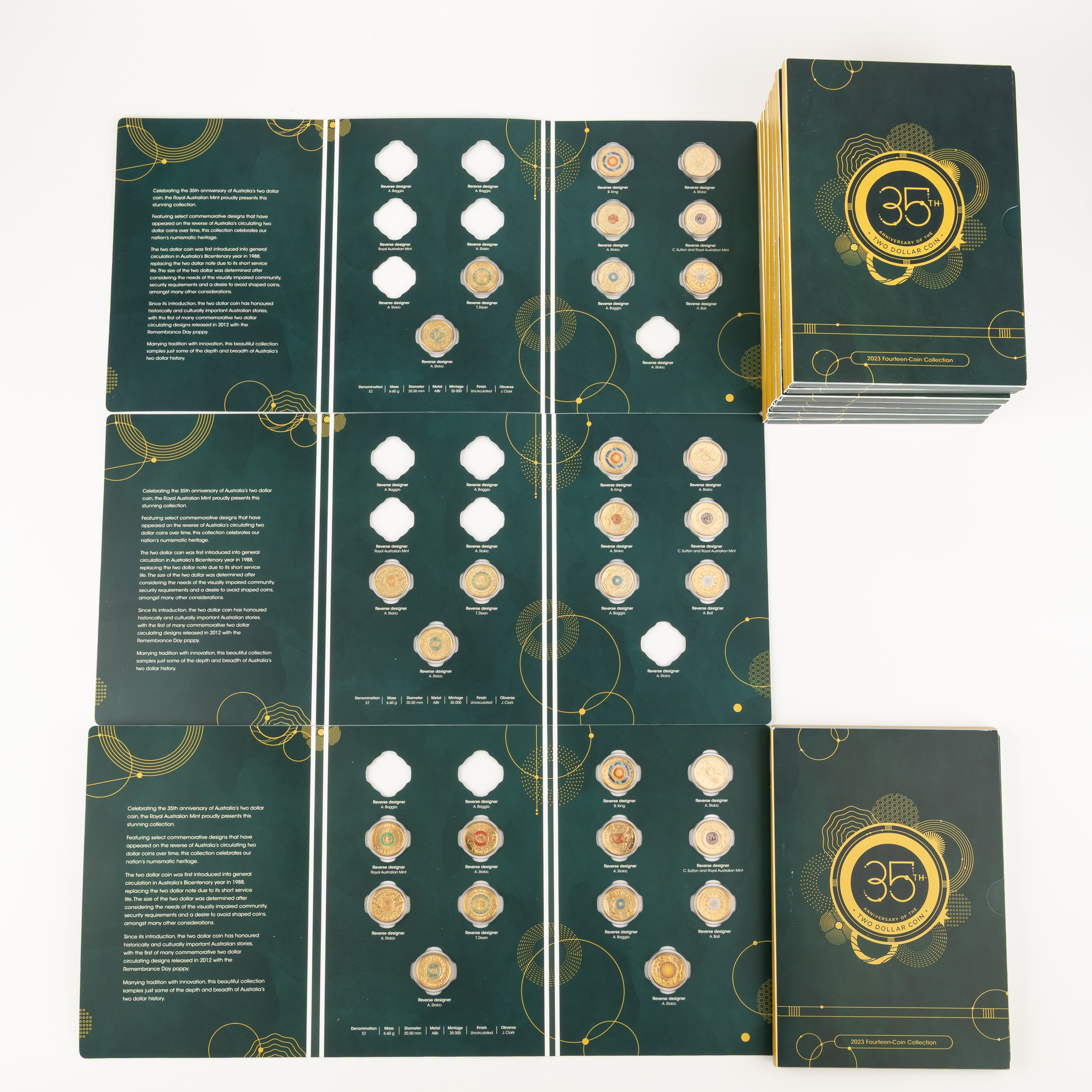 Elizabeth II, RAM - 35th Anniversary of the Two Dollar Coin, Two Dollars, 2023, UNC