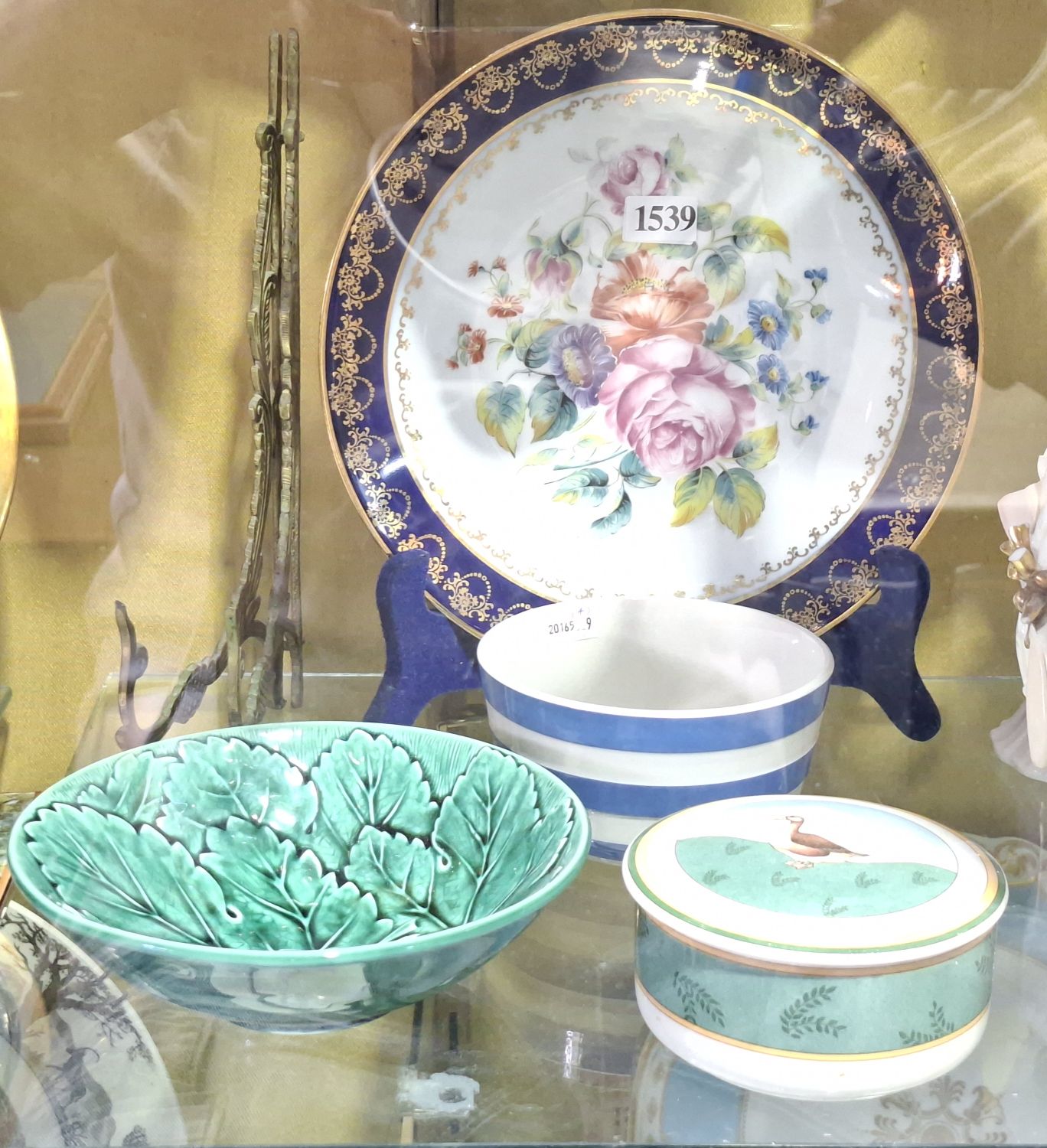 Ceramics And Plate Stand