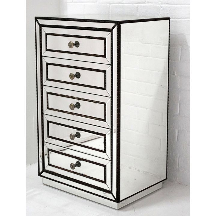 MIRRORED CHEST OF DRAWERS