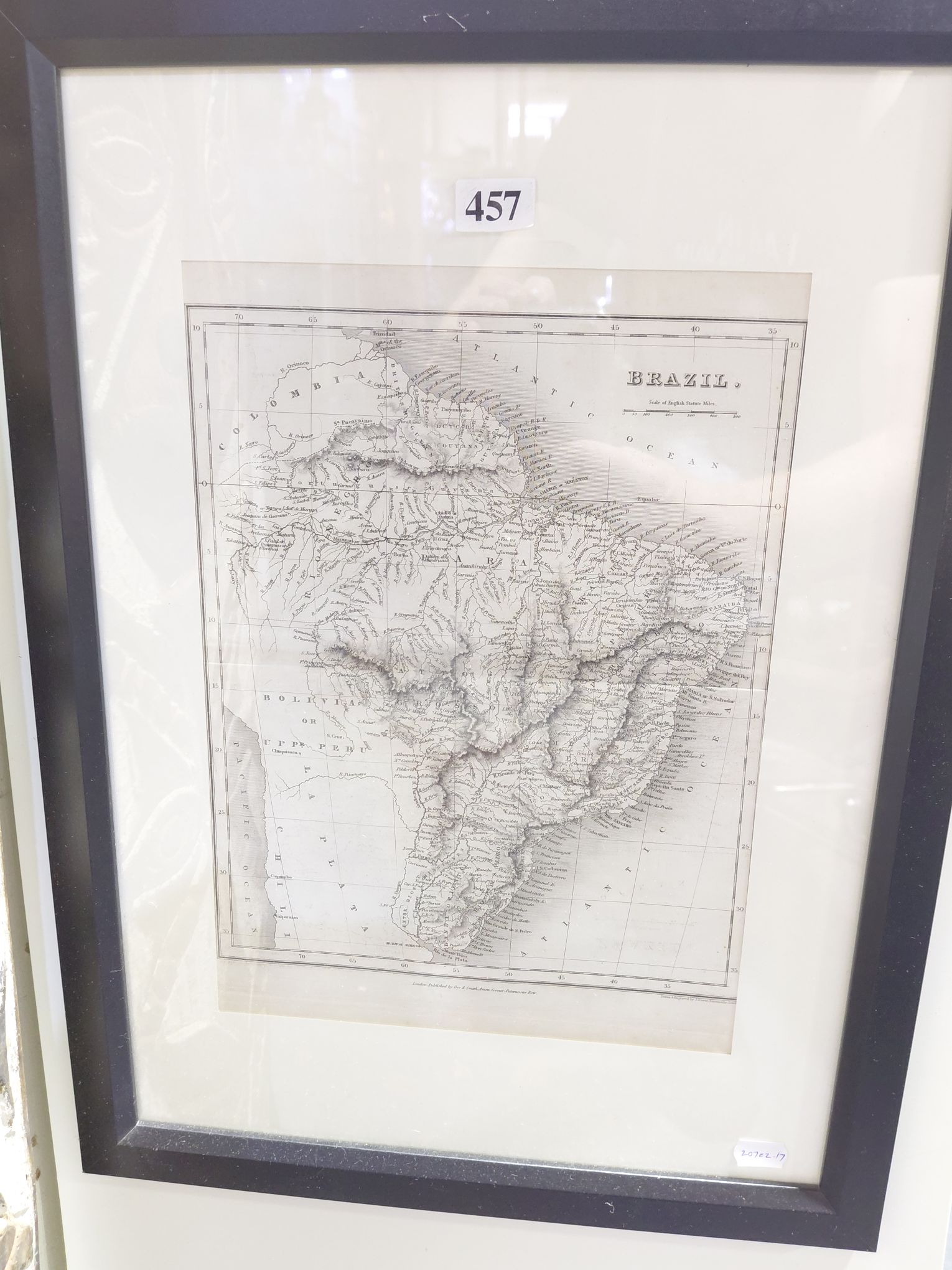 457 · MAP OF SOUTH AMERICA