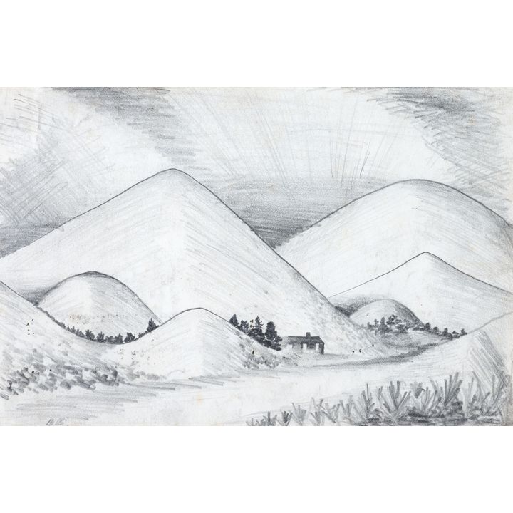 Barry Brickell 'Landscape Study'