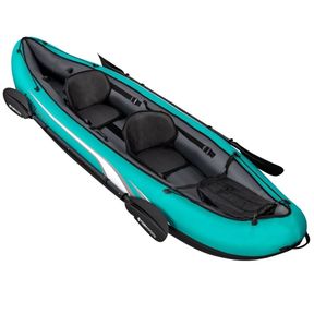 TOBIN SPORTS WAVEBREAK INFLATABLE 2-PERSON KAYAK SET INCLUDES OARS AND SEATS