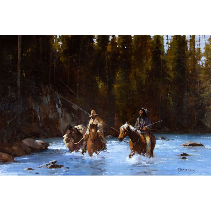 Richard Thomas (1939-2019), Escort on the Yellowstone