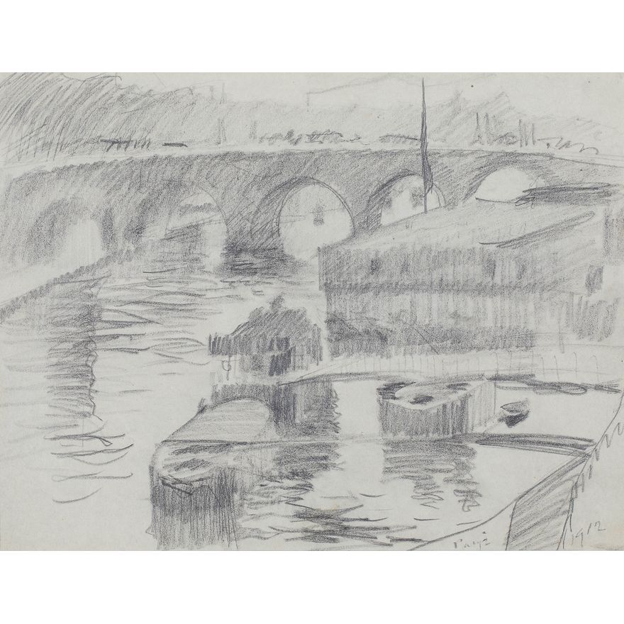 Stanisław Czajkowski | Most na Sekwanie, 1912