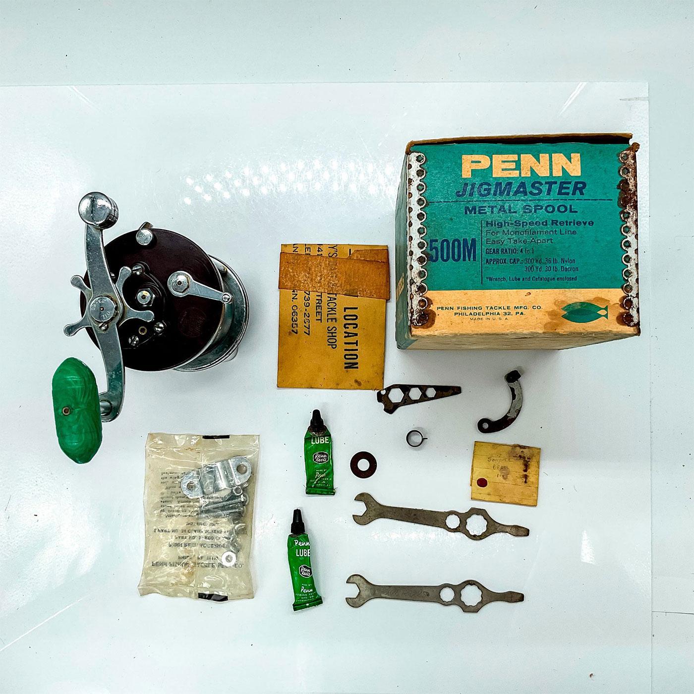 Penn Jigmaster No.500 Made In Phila.PA USA Penn Fishing Tackle MFG.CO. 
