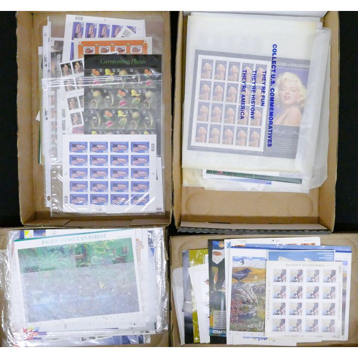 Mint Stamp Sheets - $623 Face Value