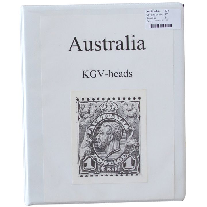 Collection, George V, 1914 - 1930, VG