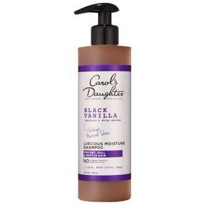 CAROL'S DAUGHTER BLACK VANILLA MOISTURE SULFATE FREE SHAMPOO FOR CURLY, WAVY OR NATURAL HAIR, MOISTURIZING HAIR CARE FOR DRY, DAMA