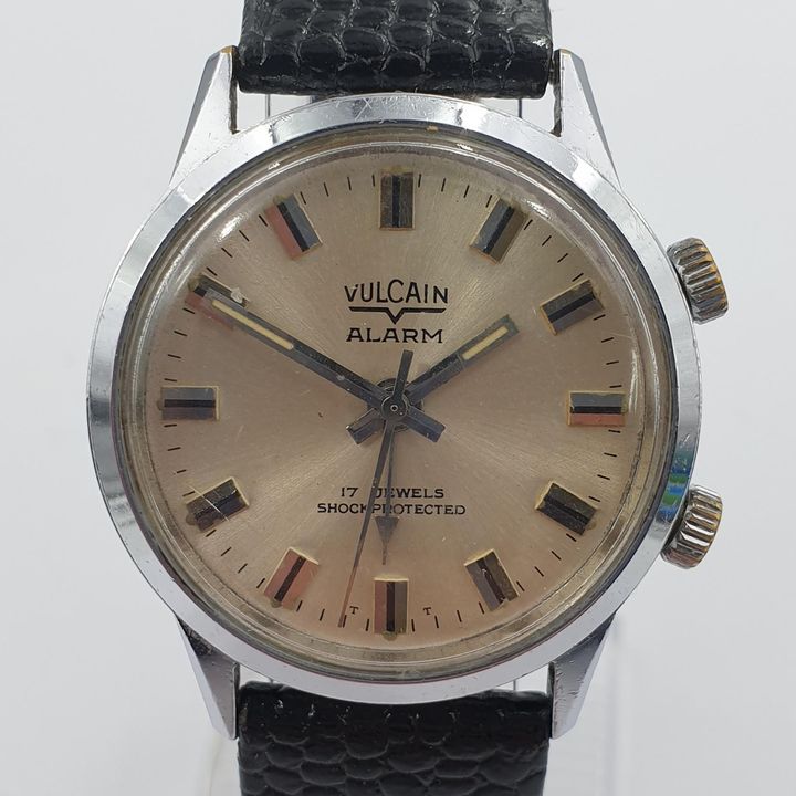 Vulcain Cricket Mechanical Alarm Watch C1960'S