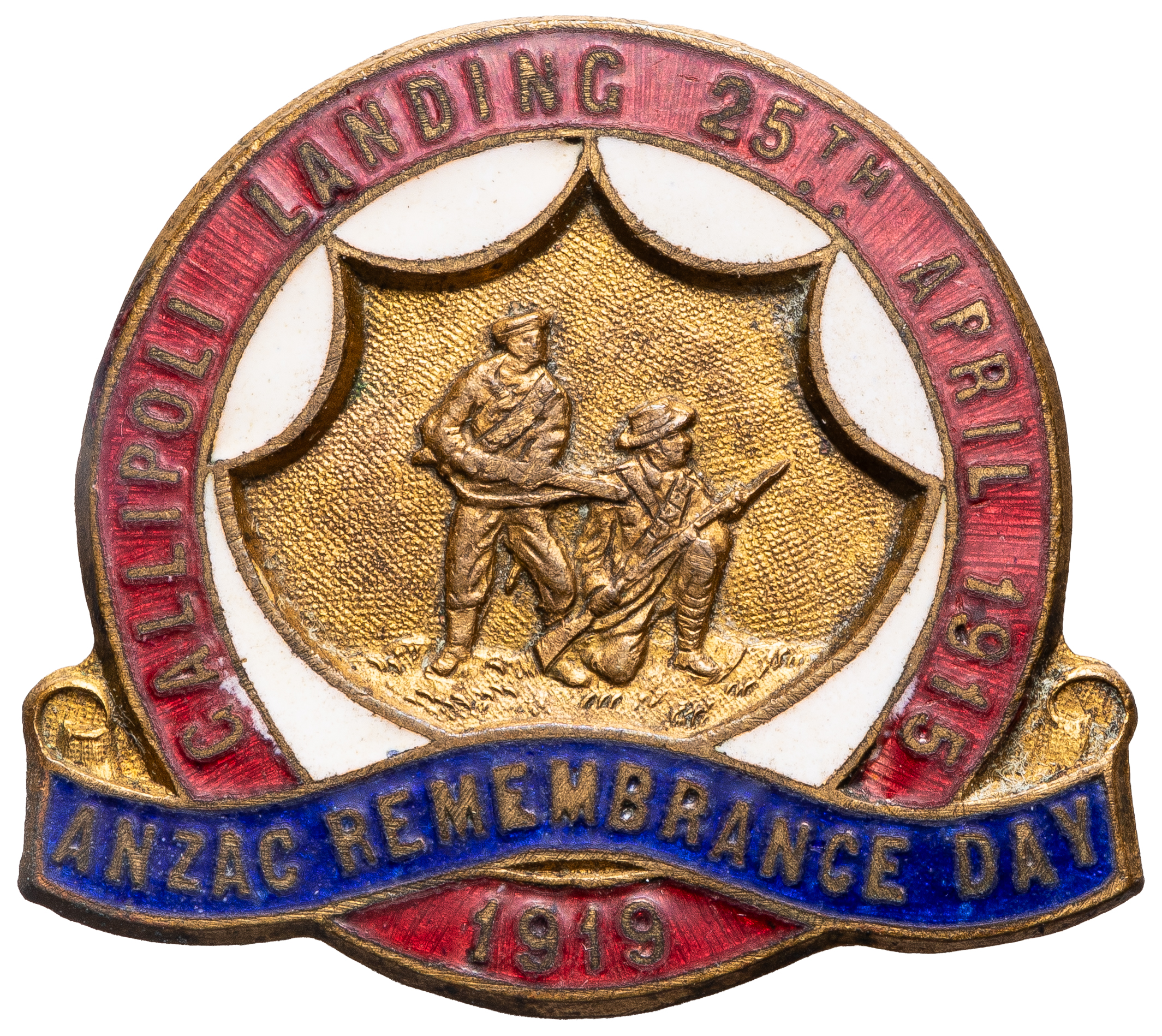 ANZAC Remembrance Day - Gallipoli Landing 25TH April 1915, 1919, VF