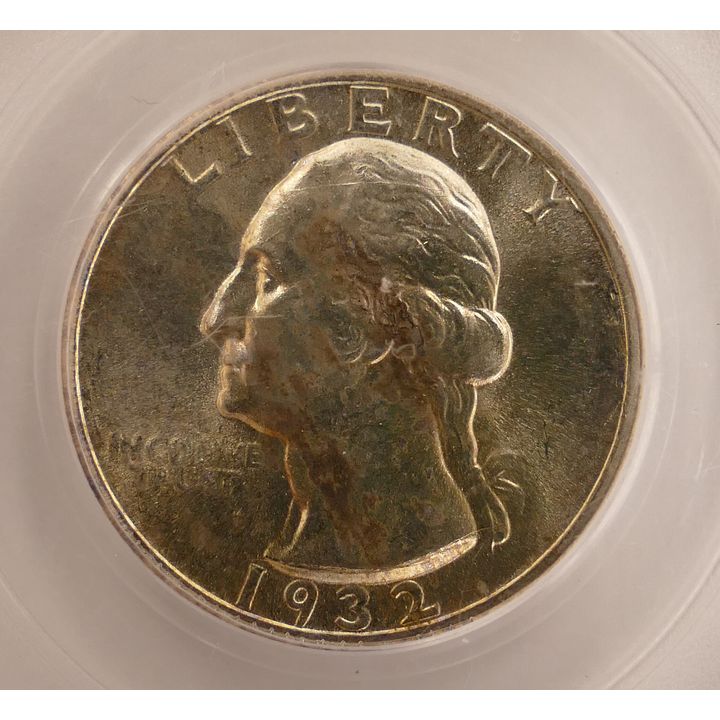 United States 1932-S Washington 25C Quarter, PCGS MS65