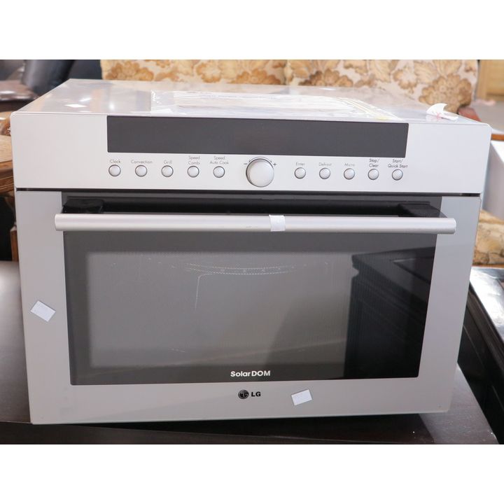 LG 34L SILVER SOLARDOM MICROWAVE CONVECTION OVEN,