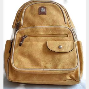 EXCLUSIVE BACKPACK YELLOW FRONT POCKET - 51626/4323